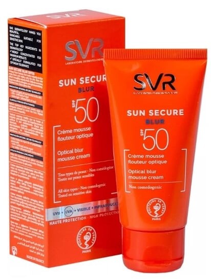 Защитный крем, 50 мл SVR Sun Secure Blur SPF 50+
Защитный крем, 50 мл SVR Sun Secure Blur SPF 50+