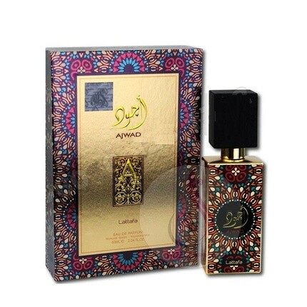 Ajwad Eau De Parfum Натуральный спрей-вапоризатор 60 мл, Lattafa
Ajwad Eau De Parfum Натуральный спрей-вапоризатор 60 мл, Lattafa