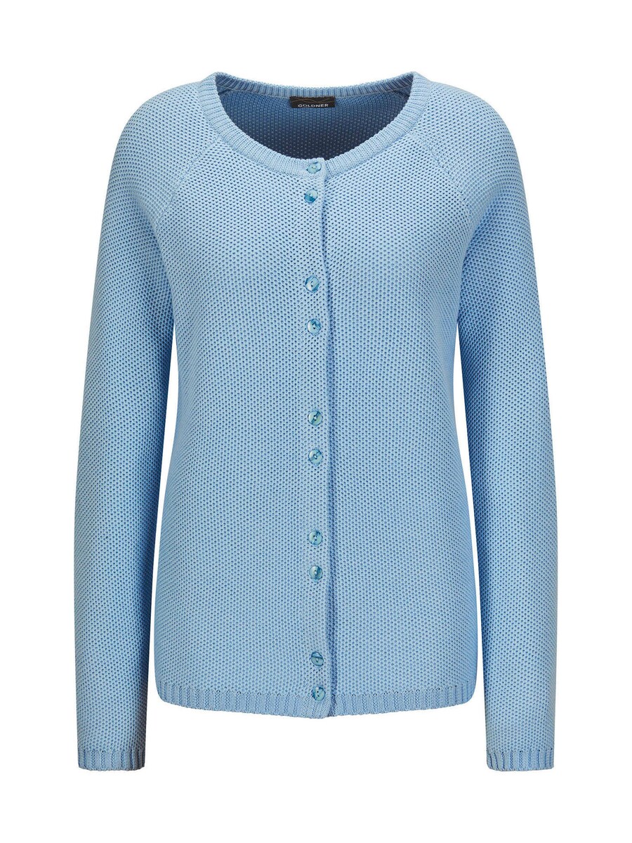 Вязаный кардиган Goldner, светло-голубой
Вязаный кардиган Goldner, светло-голубой