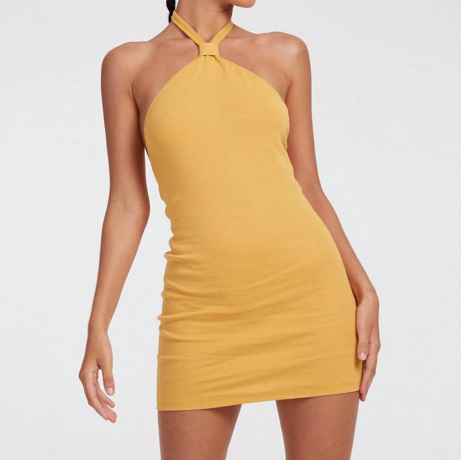Мини-платье Josie Halter из ребристой ткани в цвете желтый желток Motel Rocks
Мини-платье Josie Halter из ребристой ткани в цвете желтый желток Motel Rocks
