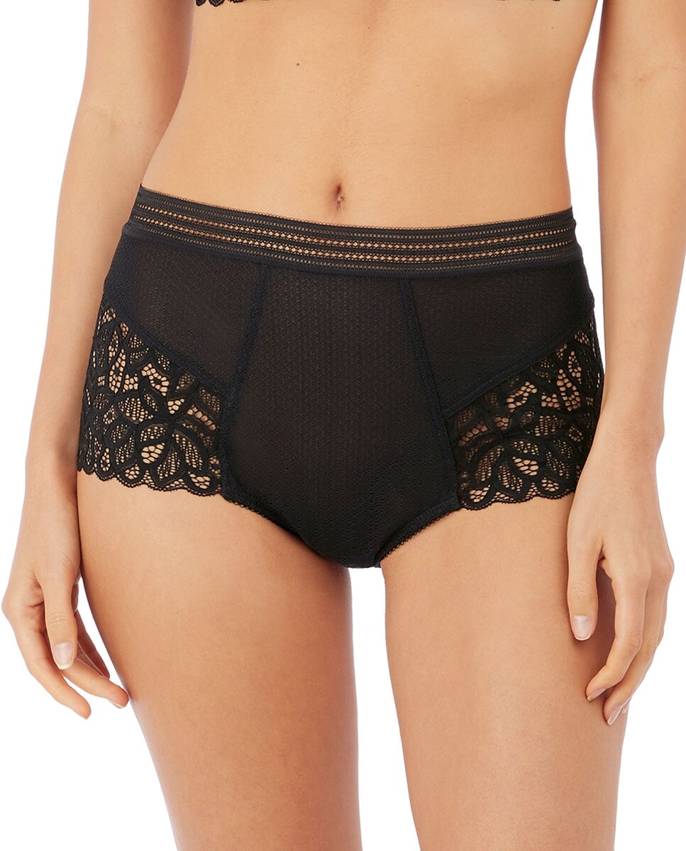 Трусики с высокой талией Wacoal, черный
Трусики с высокой талией Wacoal, черный