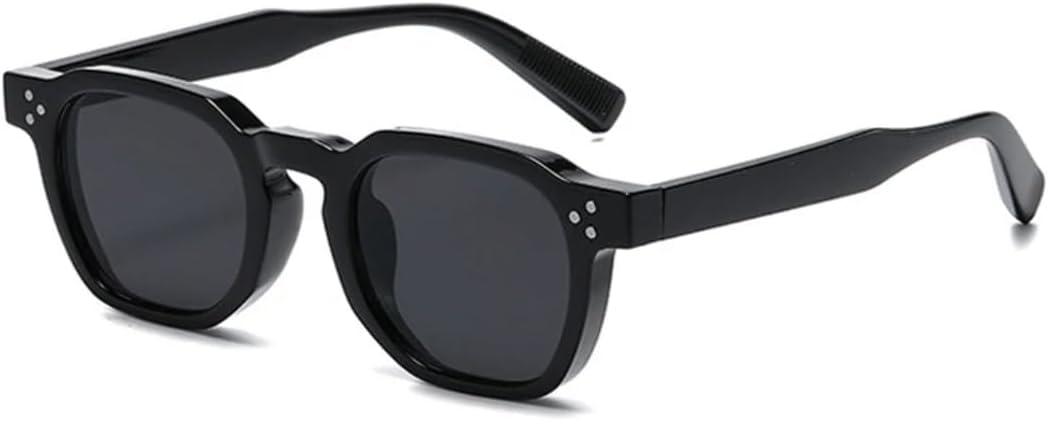 Солнцезащитные очки для мужчин и женщин - защита UV400 - заклепки, маленькая оправа, градиентные линзы, для занятий спортом на открытом воздухе и вождения DSVIGF, Black Gray
Солнцезащитные очки для мужчин и женщин - защита UV400 - заклепки, маленькая оправа, градиентные линзы, для занятий спортом на открытом воздухе и вождения DSVIGF, Black Gray