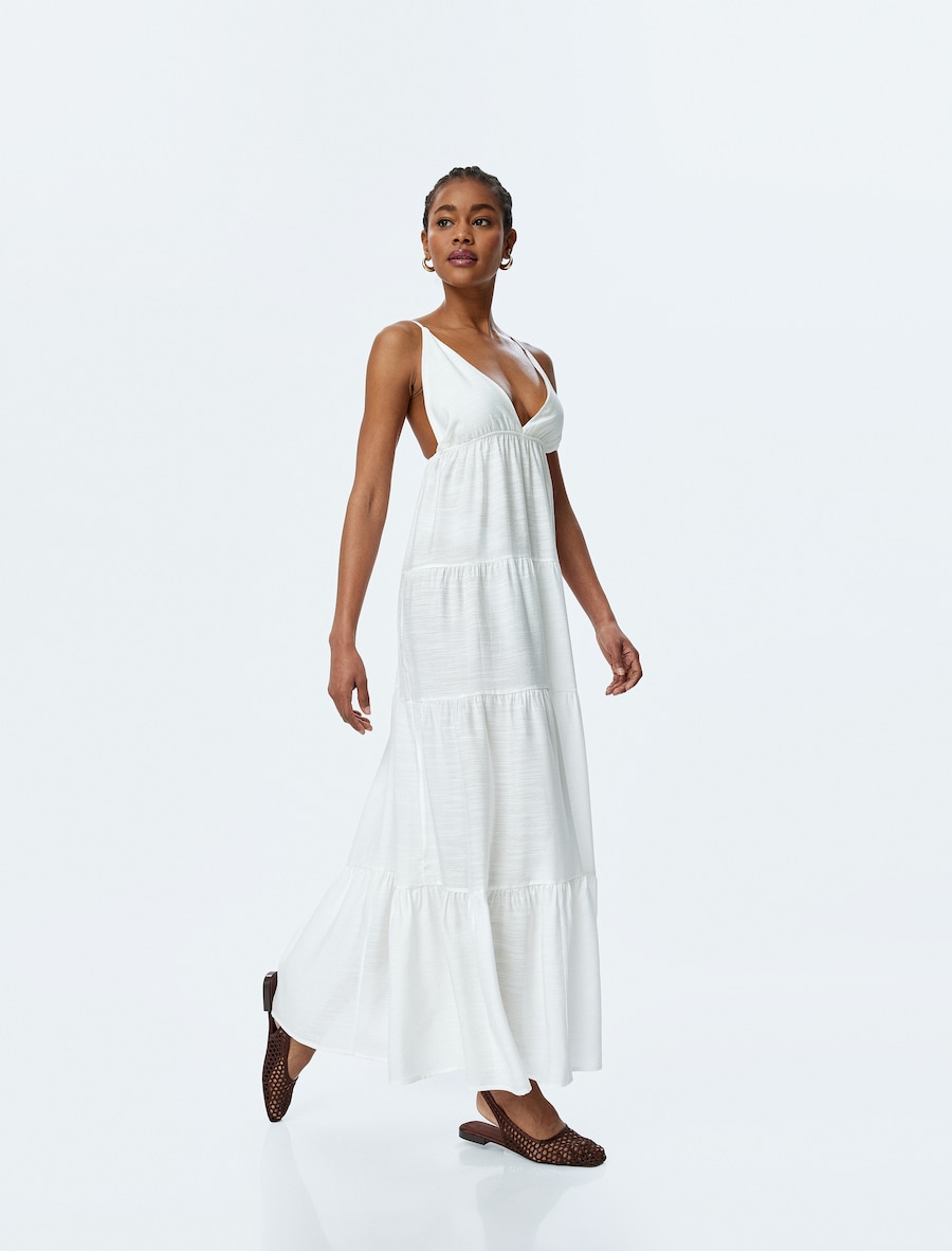 Пляжное платье Koton, светло-бежевый
Пляжное платье Koton, светло-бежевый