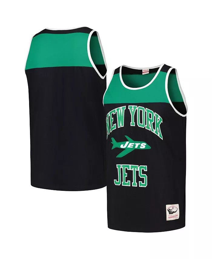 Мужская черно-зеленая майка New York Jets Heritage с цветными блоками Mitchell & Ness
Мужская черно-зеленая майка New York Jets Heritage с цветными блоками Mitchell & Ness
