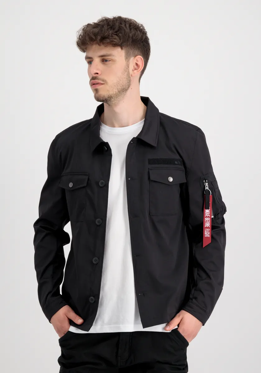 Куртка-рубашка Alpha Industries " Alpha Industries Мужчины - Рубашки Alpha Overshirt", черный
Куртка-рубашка Alpha Industries " Alpha Industries Мужчины - Рубашки Alpha Overshirt", черный