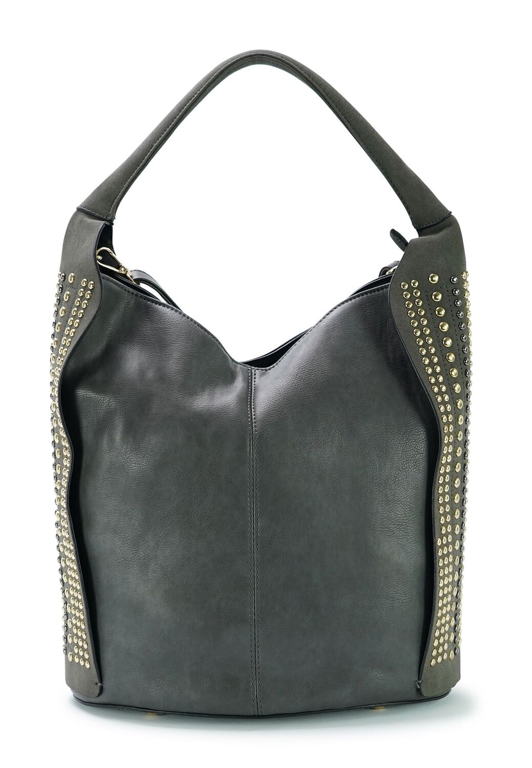 Сумочка VIRGINIA с разноцветными заклепками HARPA, серый 
Сумочка VIRGINIA с разноцветными заклепками HARPA, серый