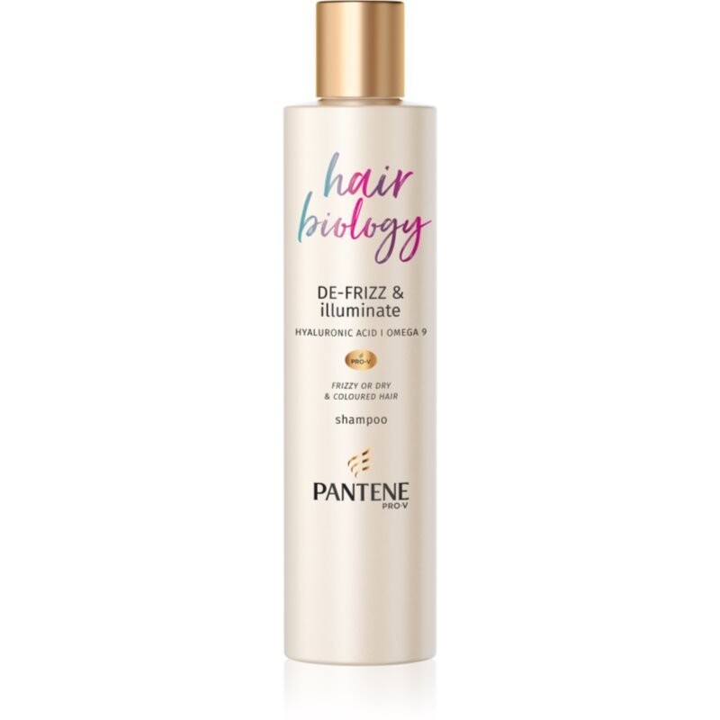 Шампунь Pantene Hair Biology De-Frizz & Illuminate для сухих и окрашенных волос 250 мл Inna Marka 
Шампунь Pantene Hair Biology De-Frizz & Illuminate для сухих и окрашенных волос 250 мл Inna Marka