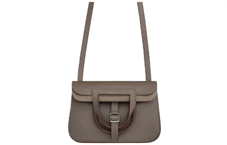 Сумка Halzan из кожи Evercolor, наплечная сумка, через плечо для женщин оловянно-серый HERMES
Сумка Halzan из кожи Evercolor, наплечная сумка, через плечо для женщин оловянно-серый HERMES