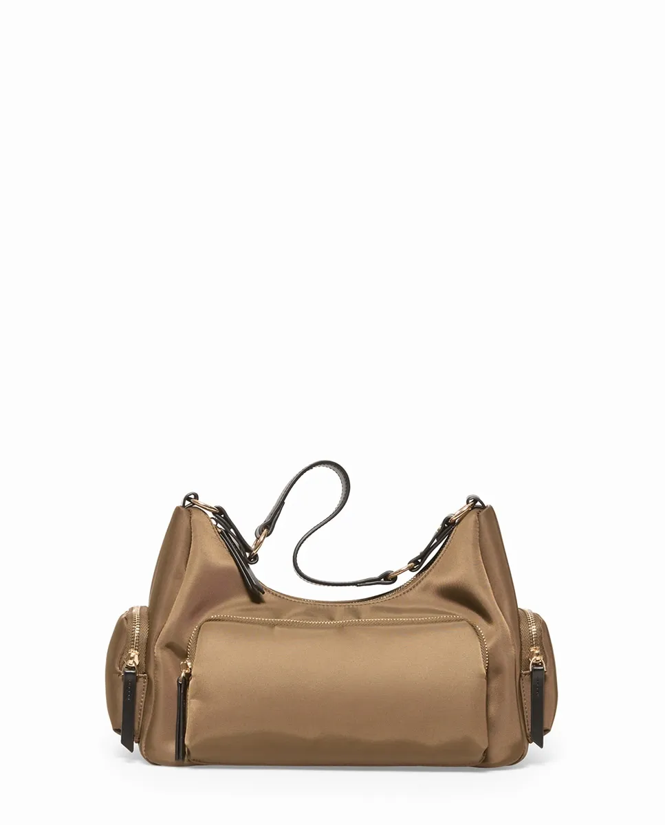 Сумка из нейлона с множеством карманов Sfera, хаки
Сумка из нейлона с множеством карманов Sfera, хаки