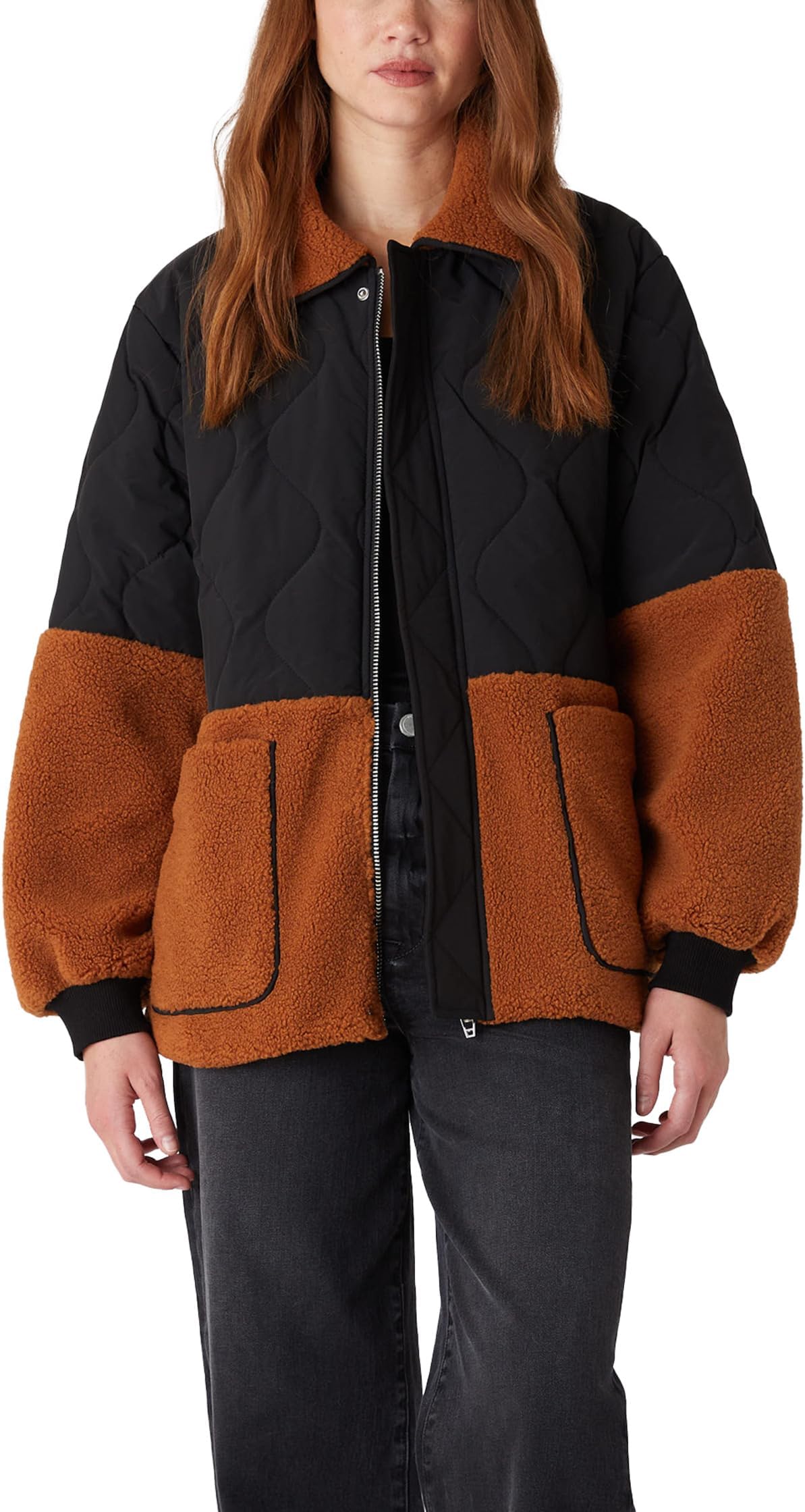 Куртка Blank NYC Sherpa Quilted Jacket, цвет Black/Rust
Куртка Blank NYC Sherpa Quilted Jacket, цвет Black/Rust