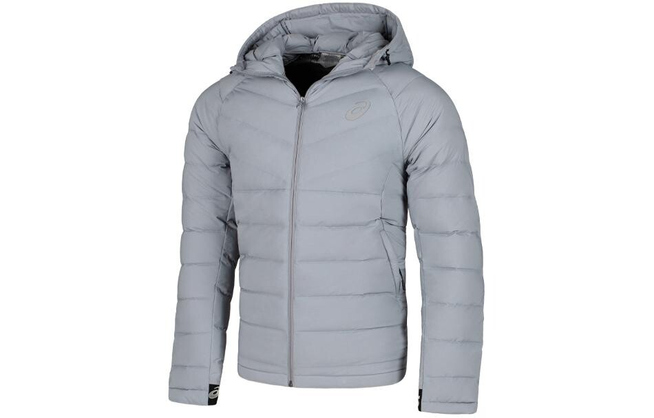 Пуховик мужской серый Asics, серый
Пуховик мужской серый Asics, серый