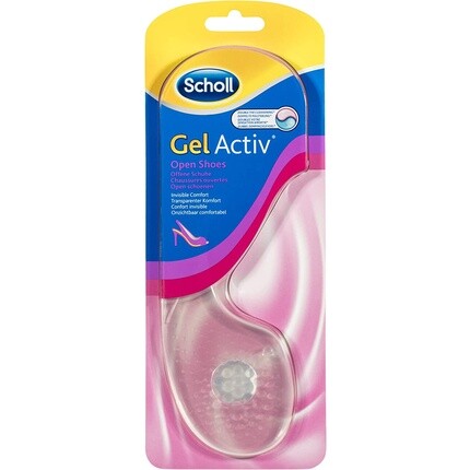Гелевые стельки для открытой обуви Activ. Один размер подходит всем., Scholl
Гелевые стельки для открытой обуви Activ. Один размер подходит всем., Scholl