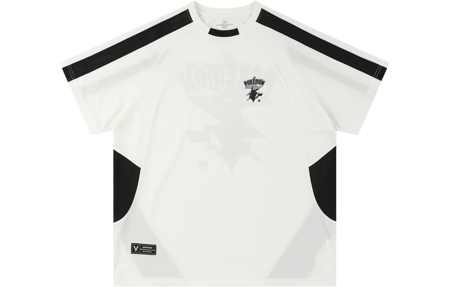 Футболка унисекс VEIDOORN, Совместный бренд Пикачу черный +2 пары носков 
Футболка унисекс VEIDOORN, Совместный бренд Пикачу черный +2 пары носков