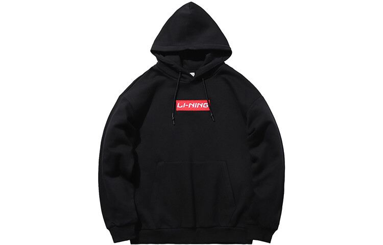 Толстовка унисекс черная Lining, черный
Толстовка унисекс черная Lining, черный