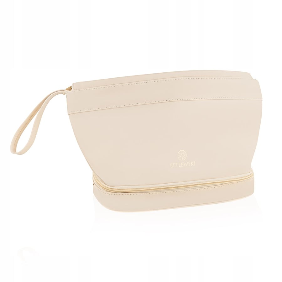 Элегантная косметичка Betlewski из экокожи, 2 отделения
Элегантная косметичка Betlewski из экокожи, 2 отделения