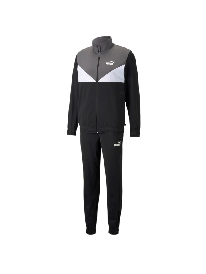 Puma Спортивный костюм в стиле колор-блок, черный
Puma Спортивный костюм в стиле колор-блок, черный