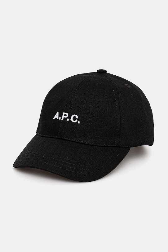 Кепка с козырьком Casquette Charlie A.P.C., черный
Кепка с козырьком Casquette Charlie A.P.C., черный