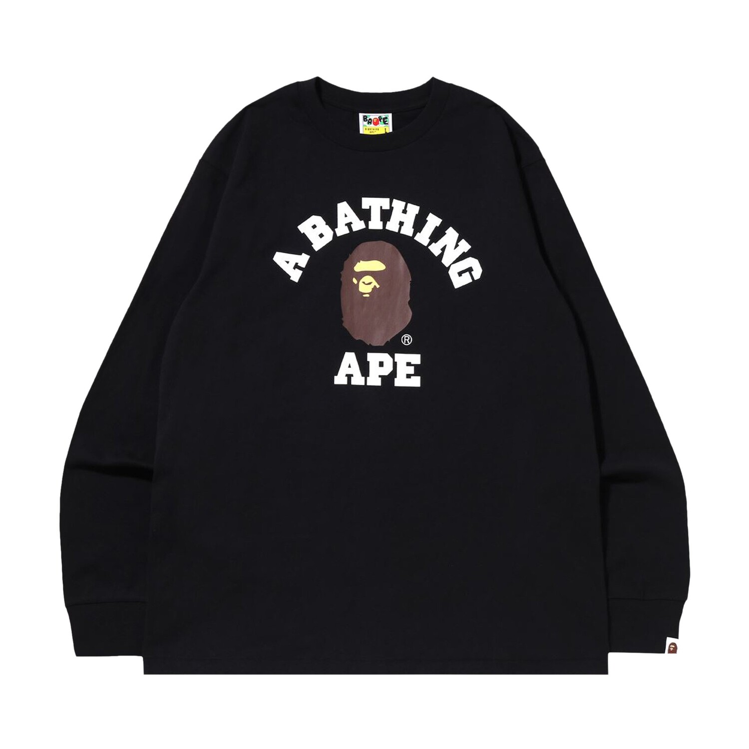 Футболка с длинными рукавами BAPE College, черная, Черный, Футболка с длинными рукавами BAPE College, черная
Футболка с длинными рукавами BAPE College, черная, Черный, Футболка с длинными рукавами BAPE College, черная