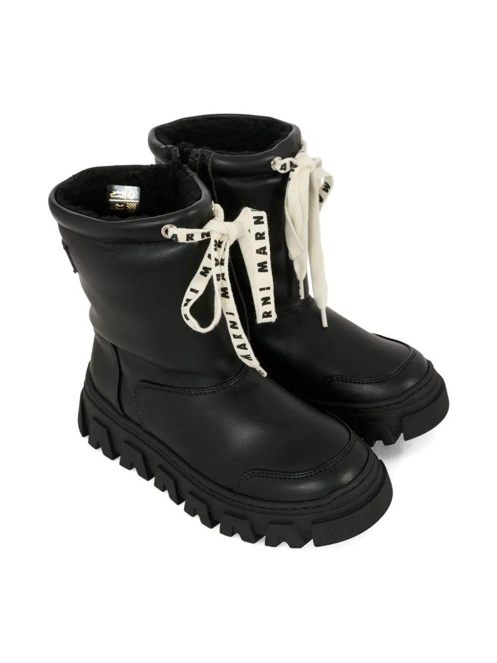 Ботинки на шнуровке Marni Kids, черный
Ботинки на шнуровке Marni Kids, черный
