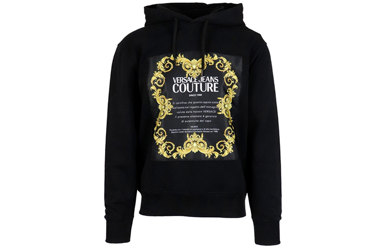 Худи с принтом логотипа baroque VERSACE JEANS COUTURE, черный
Худи с принтом логотипа baroque VERSACE JEANS COUTURE, черный