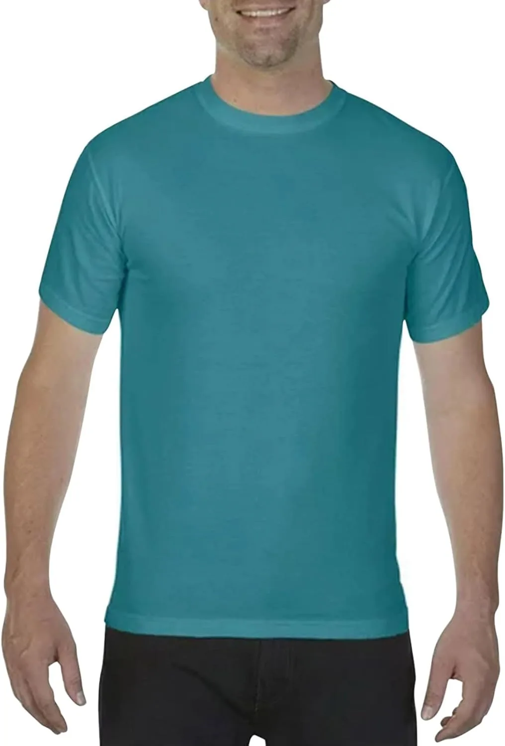 Мужская футболка с коротким рукавом и круглым вырезом
Мужская футболка с коротким рукавом и круглым вырезом