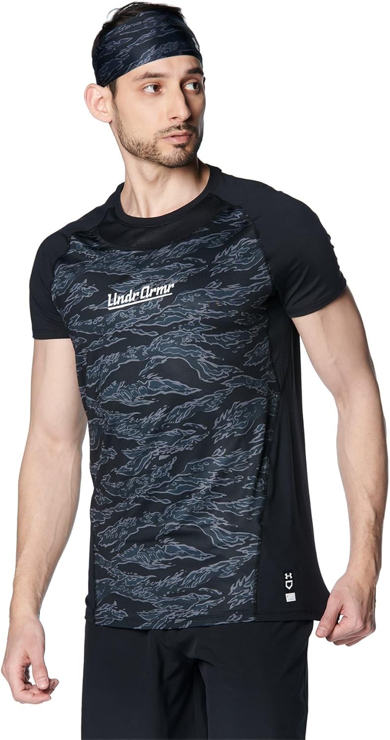 Футболка с коротким рукавом и круглым вырезом UNDER ARMOUR UA HEATGEAR Comfort Fitted Baselayer для мужчин, предназначенная для игры в бейсбол, черный
Футболка с коротким рукавом и круглым вырезом UNDER ARMOUR UA HEATGEAR Comfort Fitted Baselayer для мужчин, предназначенная для игры в бейсбол, черный