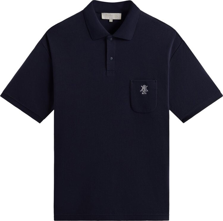 Поло Kith Ethan Pique 'Nocturnal', синий
Поло Kith Ethan Pique 'Nocturnal', синий