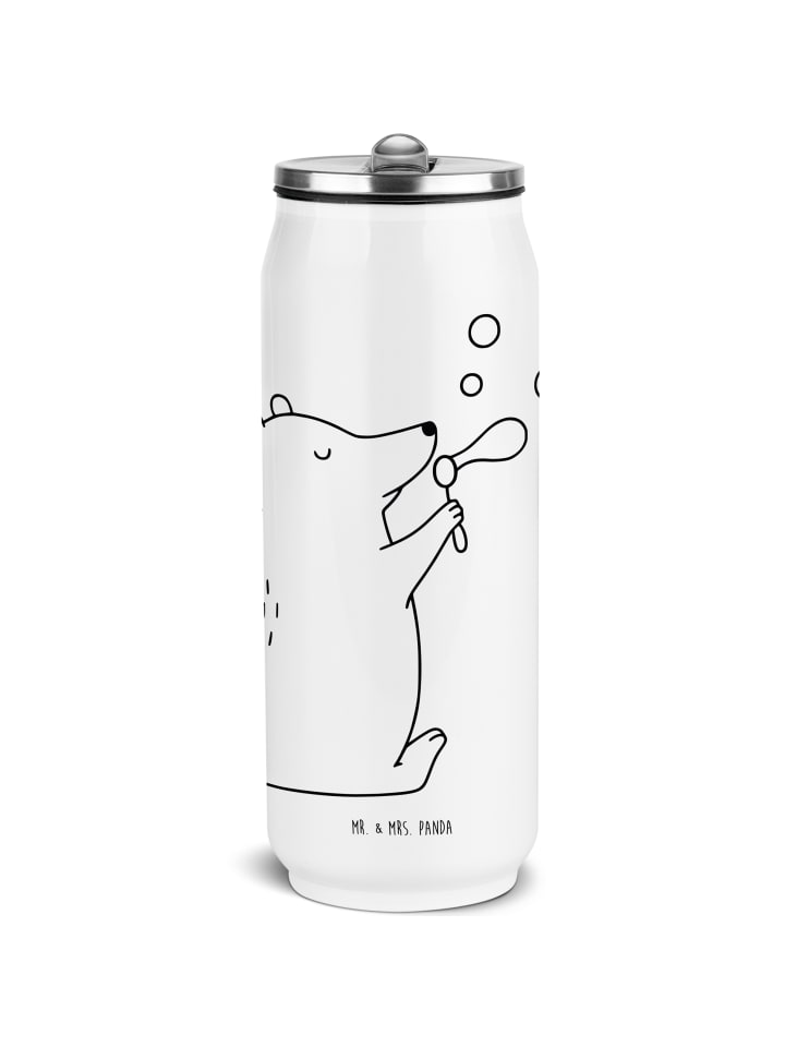 Mr. & Mrs. Panda Белая бутылка для напитков в форме медведя, без надписи
Mr. & Mrs. Panda Белая бутылка для напитков в форме медведя, без надписи