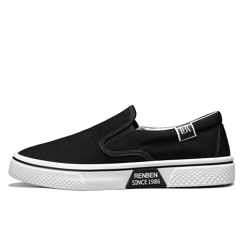 RENBEN Дышащие легкие нескользящие мужские кэжуал кеды лоу-топ черные, цвет Black
RENBEN Дышащие легкие нескользящие мужские кэжуал кеды лоу-топ черные, цвет Black
