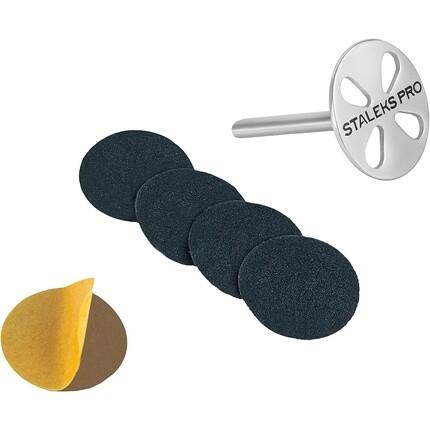 Педикюрная пилка Pododisc 20 мм с 5 сменными насадками, зернистость 180, профессиональная, для домашнего использования, нержавеющая сталь Staleks
Педикюрная пилка Pododisc 20 мм с 5 сменными насадками, зернистость 180, профессиональная, для домашнего использования, нержавеющая сталь Staleks