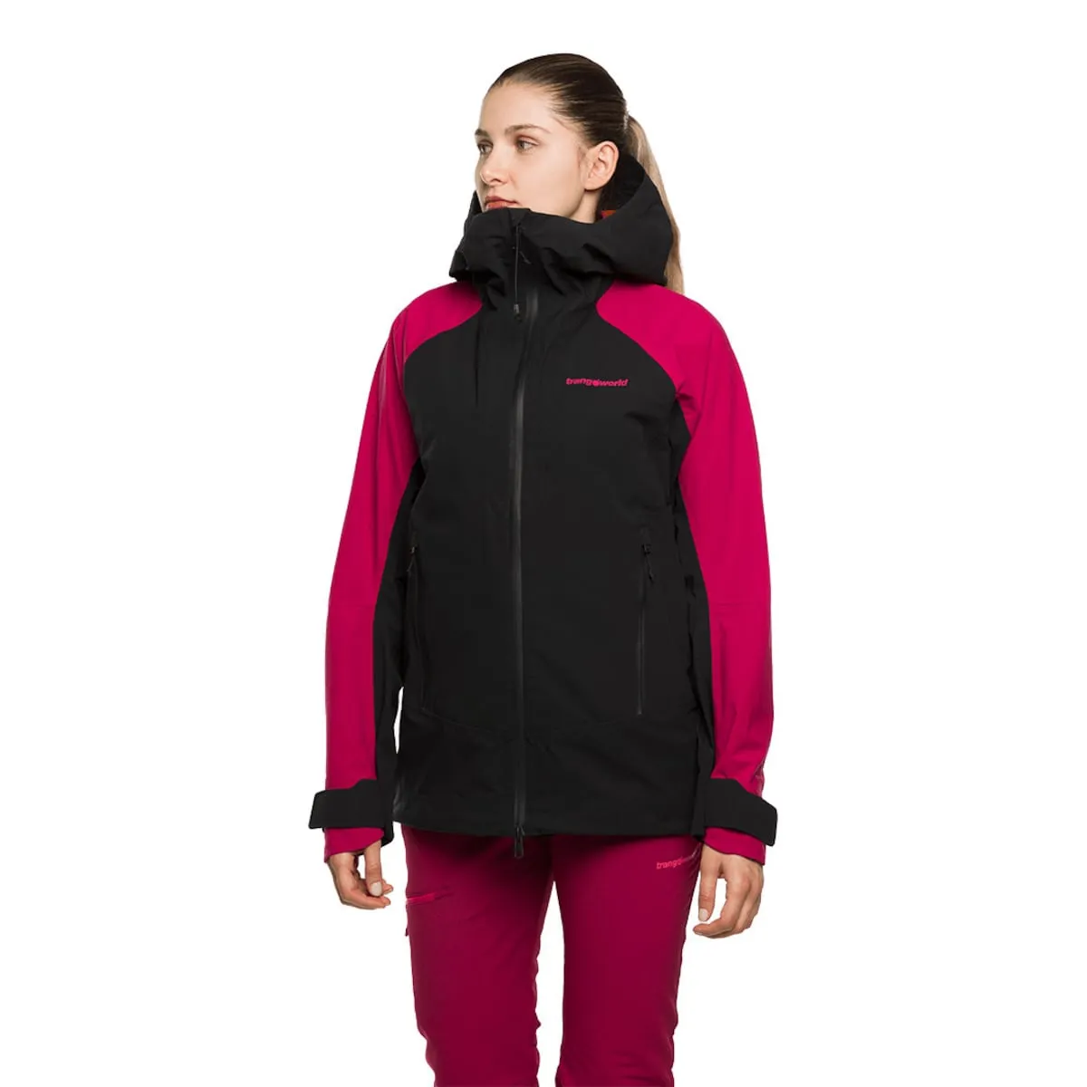 Женская куртка Ruby Trangoworld, черный/розовый
Женская куртка Ruby Trangoworld, черный/розовый