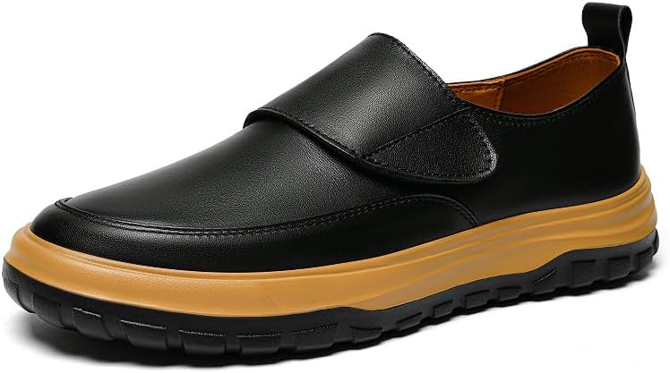 Мужские повседневные лоферы из натуральной кожи, легкие и мягкие, с округлым носком, оксфорды, подходящие для делового и официального ношения, офисной работы, свадеб и вечеринок Lhyxu, черный
Мужские повседневные лоферы из натуральной кожи, легкие и мягкие, с округлым носком, оксфорды, подходящие для делового и официального ношения, офисной работы, свадеб и вечеринок Lhyxu, черный