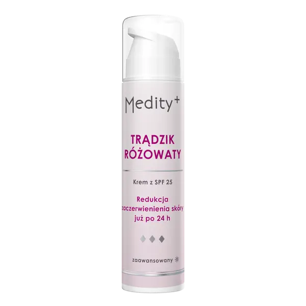 Крем для лица с spf25, 50 мл Medity+ Trądzik różowaty
Крем для лица с spf25, 50 мл Medity+ Trądzik różowaty