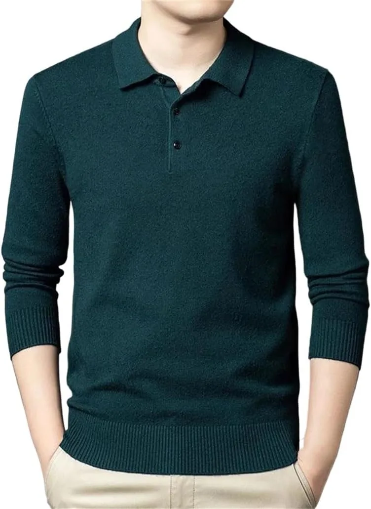 Мужской зимний свитер с лацканами из шерсти REHJJDFD
Мужской зимний свитер с лацканами из шерсти REHJJDFD