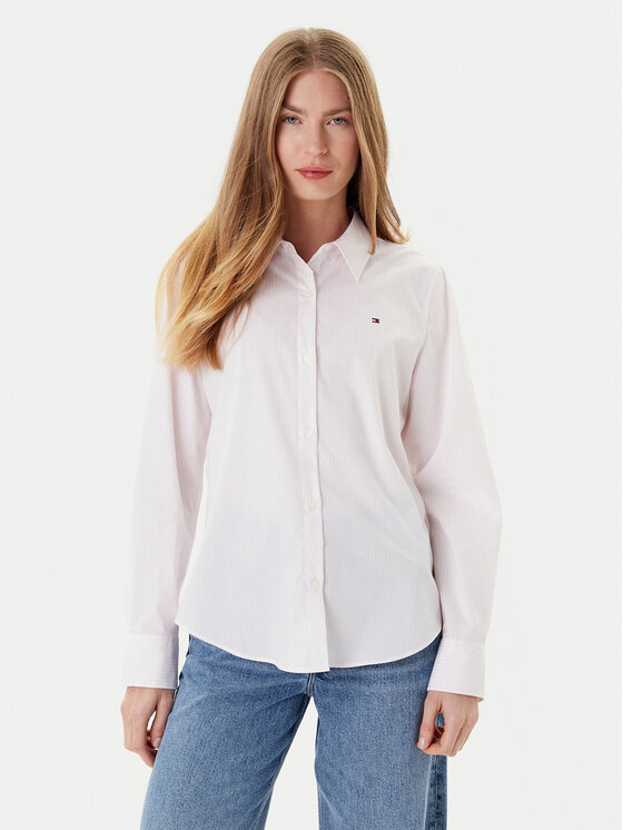 Рубашка regular fit Ess WW0WW47169 Tommy Hilfiger, розовый
Рубашка regular fit Ess WW0WW47169 Tommy Hilfiger, розовый