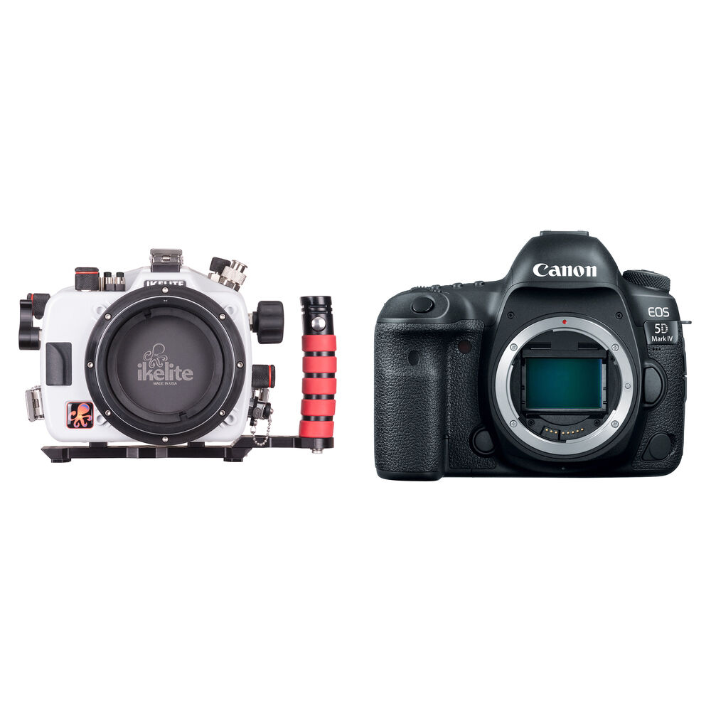Ikelite Underwater Housing Kit with Canon EOS 5D Mark IV Camera
Ikelite Underwater Housing Kit with Canon EOS 5D Mark IV Camera