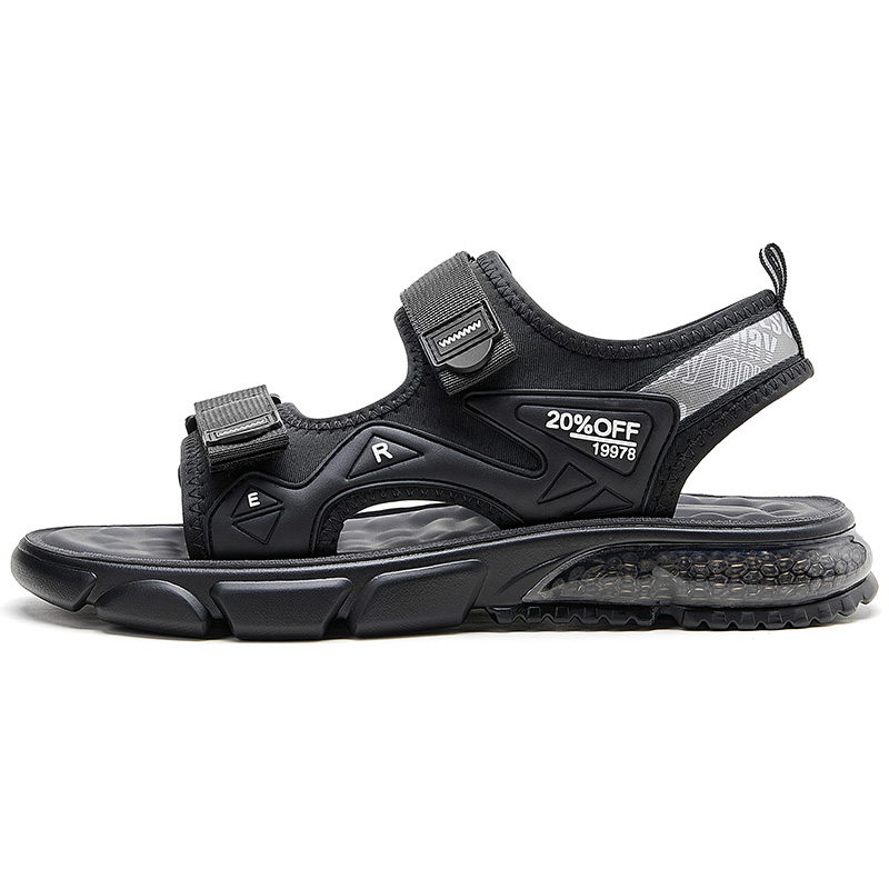 QIE Пляжные сандалии мужские, черные, белые
QIE Пляжные сандалии мужские, черные, белые