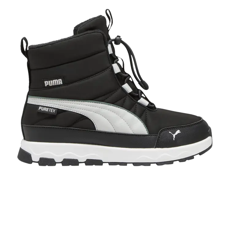 Кроссовки Puma Evolve Big Kid PURE-TEX Black White, черный 
Кроссовки Puma Evolve Big Kid PURE-TEX Black White, черный