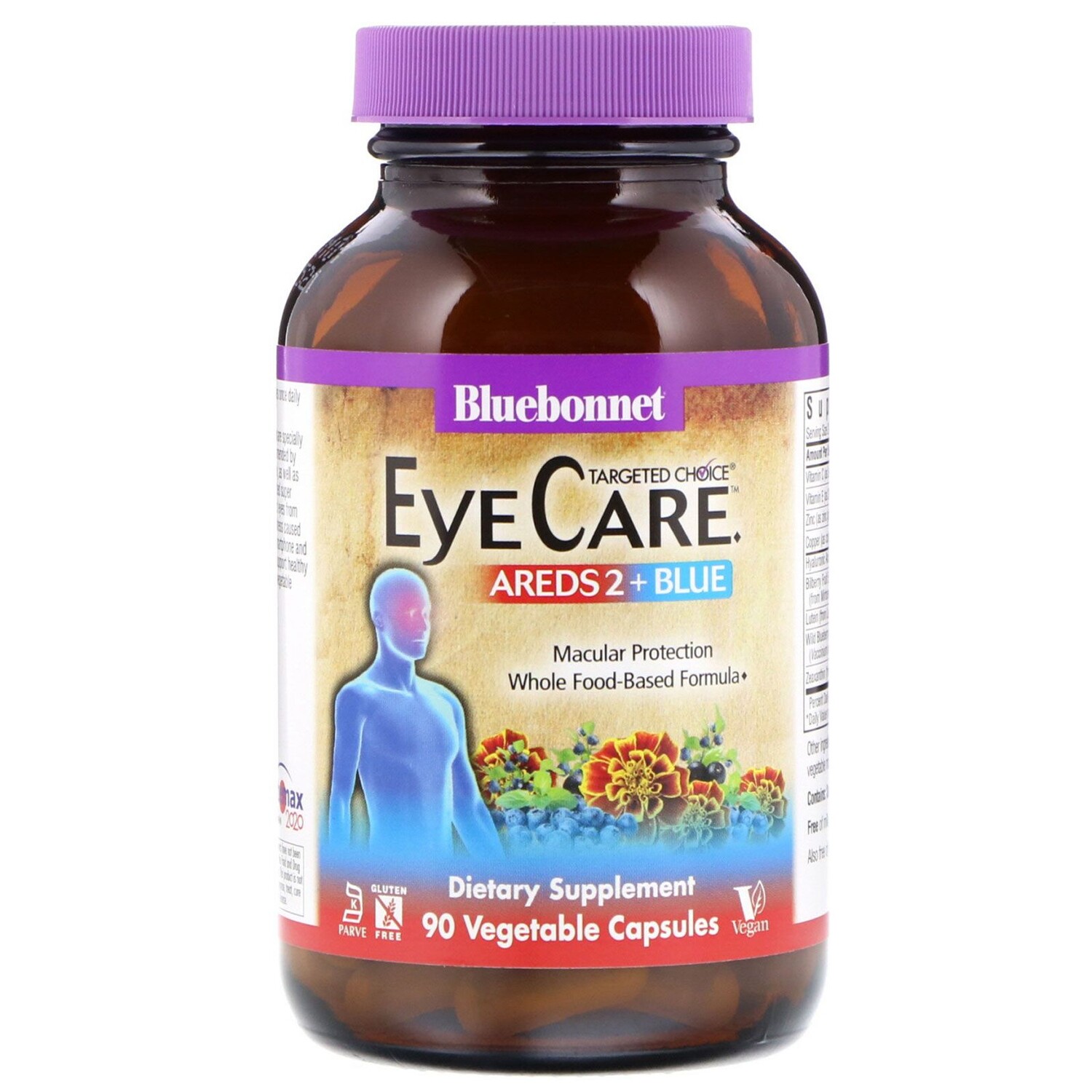 Bluebonnet Nutrition Targeted Choice Eye Care 90 Vegetable Capsules
Bluebonnet Nutrition Targeted Choice Eye Care 90 Vegetable Capsules