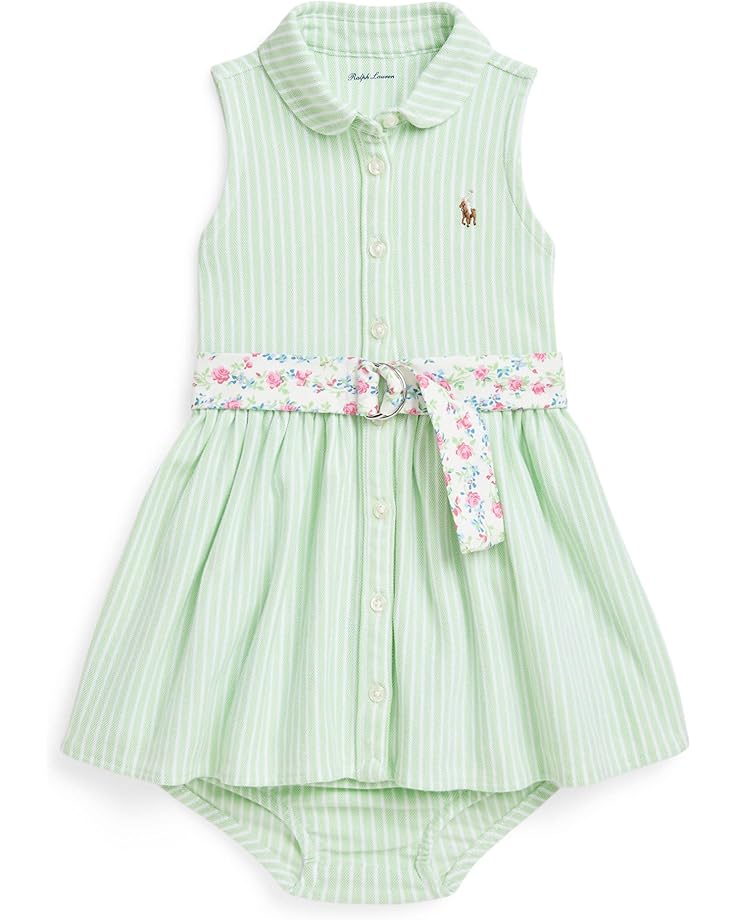 Платье Polo Ralph Lauren Kids Striped Knit Oxford Shirtdress & Bloomer, цвет Green Multi
Платье Polo Ralph Lauren Kids Striped Knit Oxford Shirtdress & Bloomer, цвет Green Multi