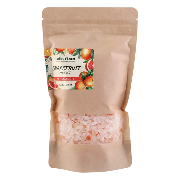 Соль для ванн, 500 г Folk Flora Grejpfrut
Соль для ванн, 500 г Folk Flora Grejpfrut