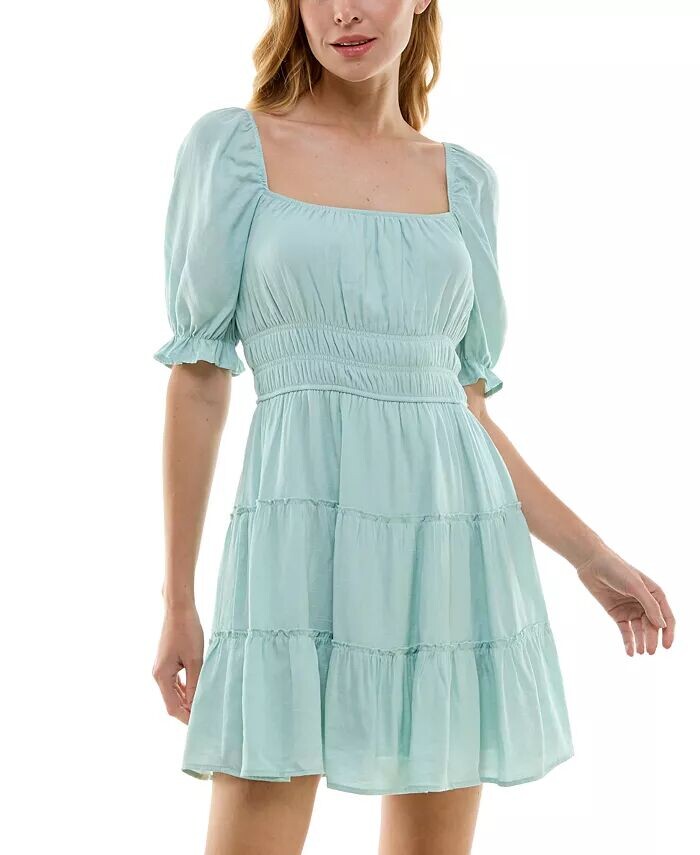 Многоярусное расклешенное платье для юниоров Trixxi, зеленый
Многоярусное расклешенное платье для юниоров Trixxi, зеленый