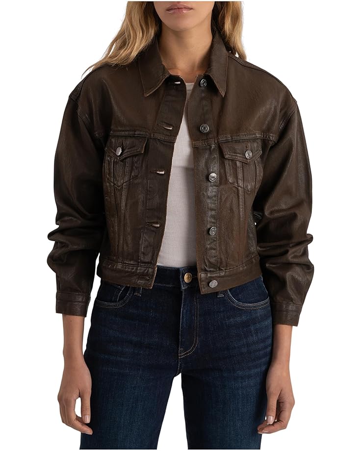 Женское длинное джинсовое пальто KUT from the Kloth Emrie - Coated, Chocolate
Женское длинное джинсовое пальто KUT from the Kloth Emrie - Coated, Chocolate