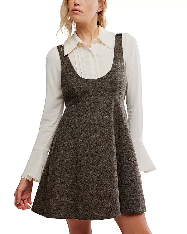 Мини-Платье Сид Free People, коричневый
Мини-Платье Сид Free People, коричневый