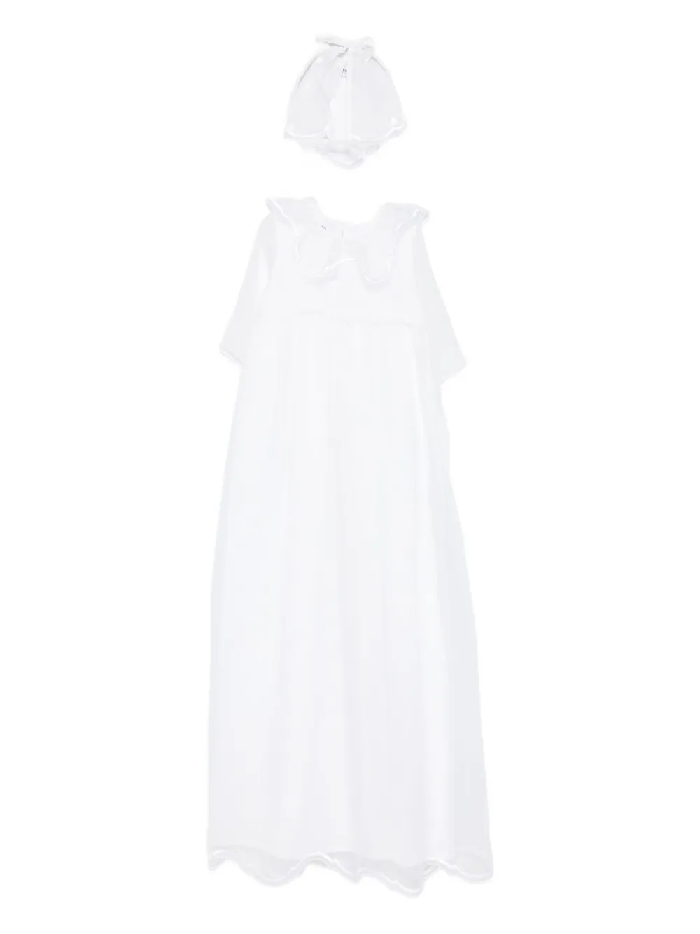 Комплект с платьем Veneziano с фигурным краем Jesurum Baby, белый
Комплект с платьем Veneziano с фигурным краем Jesurum Baby, белый