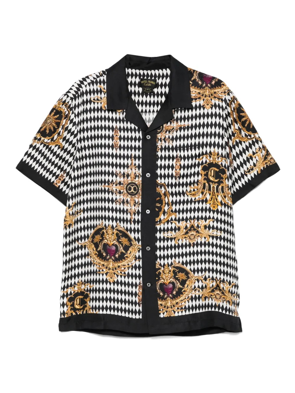 Рубашка с распашным воротником Camilla, черный
Рубашка с распашным воротником Camilla, черный