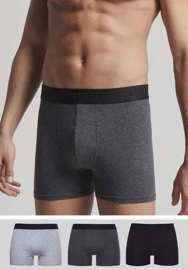 Длинные боксеры Superdry "SD lg Boxer web wb 3x" (3 шт., в упаковке 3 шт.), с поясом из ткани с логотипом, черный
Длинные боксеры Superdry "SD lg Boxer web wb 3x" (3 шт., в упаковке 3 шт.), с поясом из ткани с логотипом, черный