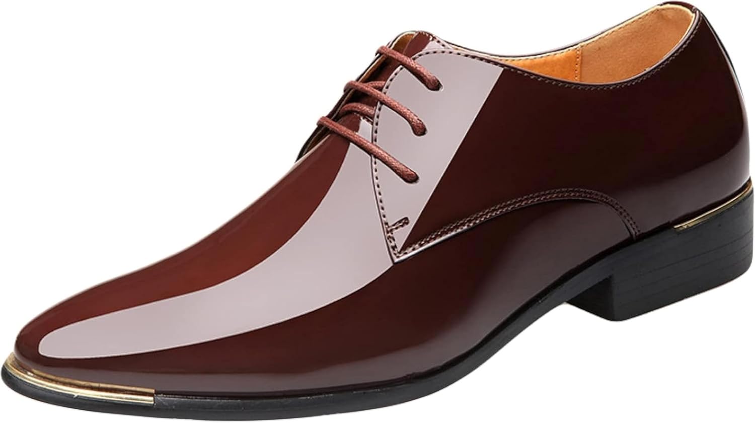 Мужские туфли OXCOWNIU из лакированной кожи, свадебные и праздничные туфли, классические оксфорды на шнуровке, удобные офисные туфли, темно-коричневый
Мужские туфли OXCOWNIU из лакированной кожи, свадебные и праздничные туфли, классические оксфорды на шнуровке, удобные офисные туфли, темно-коричневый