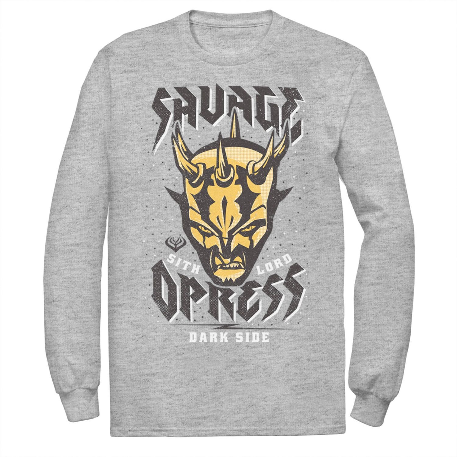 Мужская футболка с портретом «Звездные войны: Войны клонов» Savage Opress Dark Side Licensed Character
Мужская футболка с портретом «Звездные войны: Войны клонов» Savage Opress Dark Side Licensed Character