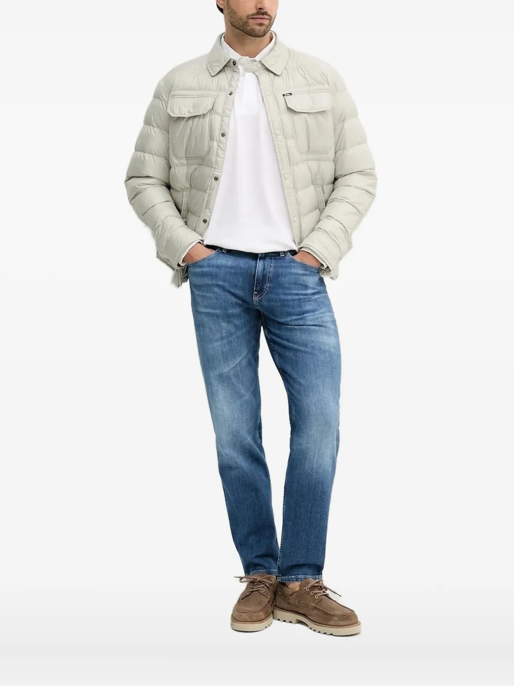 Стеганая куртка-рубашка POLO RALPH LAUREN, белый
Стеганая куртка-рубашка POLO RALPH LAUREN, белый